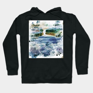 Abstract waterfall and river Hoodie